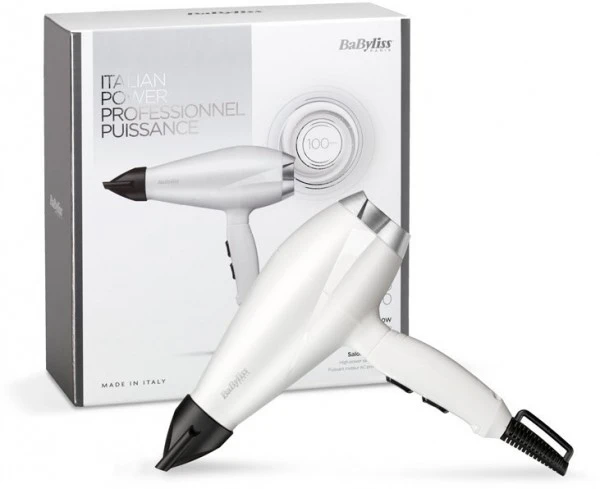 BaByliss 6704WE 2000W Power Pro Haartrockner Weiß 4 BaByliss 6704WE 2000W Power Pro Haartrockner Weiß – Bild 2