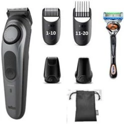Braun BT7320 BeardTrimmer Bart Und Haarschneider Schwarz