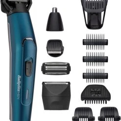 BaByliss MT890E 12in1 Face & Body Kit Multigroomer Blau