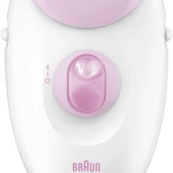 Braun 3175 Silk-épil 3 Epilierer + Aufbewahrungstasche Pink/weiß