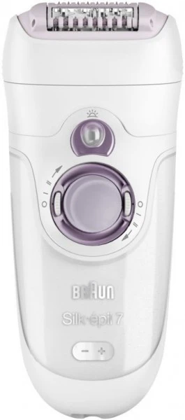 Braun 7951 SkinSpa Silk-épil 7 Wet&Dry Epilierer + Peeling-Bürste Weiß/malve 3 Braun 7951 SkinSpa Silk-épil 7 Wet&Dry Epilierer + Peeling-Bürste Weiß/malve