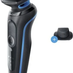 Braun 50-B1200s Series 5 + Scherteil Rasierer Schwarz/blau -Philips-Geschäft 54131876 9316 46f8 a8fa cb07215385ea 600x600