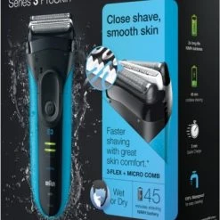 Braun 3045s ProSkin Series 3 Rasierer Blau -Philips-Geschäft 70739250 5cbf 413a 96e5 519bed0e14f3 600x600