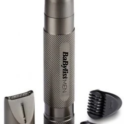 BaByliss E110E Diamond Precision Nasen-/Ohrhaarschneider Grau