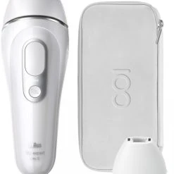 Braun Silk Expert Pro 5 IPL Haarentfernungssystem Weiß/silber