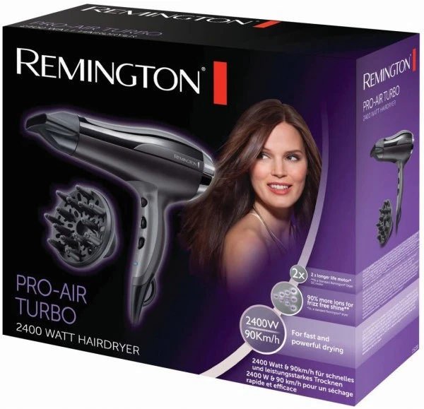 Remington D 5220 Haartrockner Schwarz 4 Remington D 5220 Haartrockner Schwarz – Bild 2