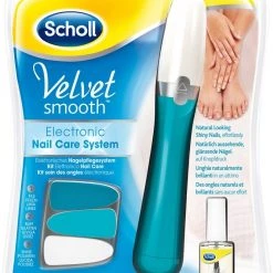 Scholl Velvet Smooth Nagelpflegeset Türkis