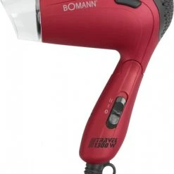 BOMANN HTD 8005 CB Reisehaartrockner Rot