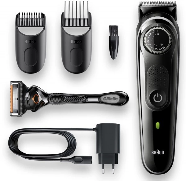 Braun BT3342 BeardTrimmer Bart Und Haarschneider Schwarz/grau 4 Braun BT3342 BeardTrimmer Bart Und Haarschneider Schwarz/grau – Bild 2