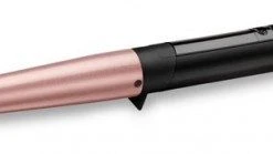 BaByliss C454E Rose Quartz Conical Wand Lockenstab Rose/schwarz