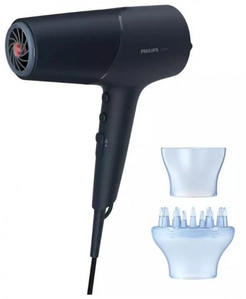 Philips BHD512/00 Haartrockner Blau/grau 3 Philips BHD512/00 Haartrockner Blau/grau