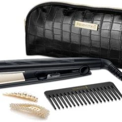 Remington S 3505 GP Style Edition Geschenk-Set Haarglätter Schwarz