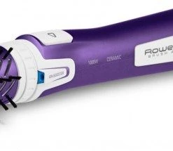 Rowenta CF9530F0 Brush Activ Volum & Shine Warmluft-Stylingbürste Weiß/violett