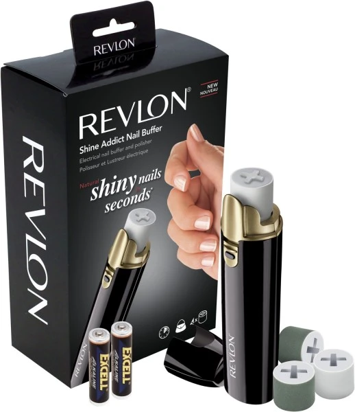 Revlon RVSP 3525 UKE Nagelpolierer Schwarz 4 Revlon RVSP 3525 UKE Nagelpolierer Schwarz – Bild 2