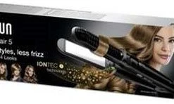 Braun ST 570 Straightener Satin Hair 5 Multistyler Schwarz