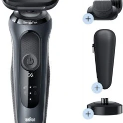 Braun 60-N4500cs Series 6 Rasierer Schwarz/grau -Philips-Geschäft e0314de0 bda4 4566 92c9 1ece3525269a 600x600