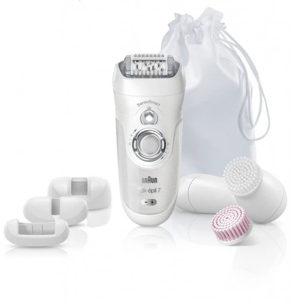 Braun 7-860 Silk-epil SensoSmart Epilierer Weiß 3 Braun 7-860 Silk-epil SensoSmart Epilierer Weiß