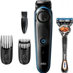 Braun BT 3240 BeardTrimmer Bartschneider Schwarz/blau