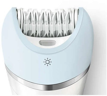 Philips BRE605/00 Satinelle Advanced Epilierer Weiß/blau 7 Philips BRE605/00 Satinelle Advanced Epilierer Weiß/blau – Bild 5