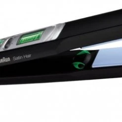 Braun ST710 Satin Hair 7 Haarglätter Schwarz/silber