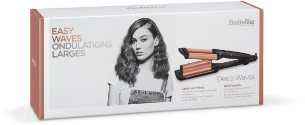 BaByliss W2447E Deep Waves Wellenformer Schwarz/bronze 5 BaByliss W2447E Deep Waves Wellenformer Schwarz/bronze – Bild 3
