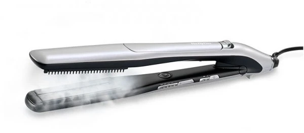 BaByliss ST595E Steam Lustre Haarglätter Schwarz/silber 3 BaByliss ST595E Steam Lustre Haarglätter Schwarz/silber