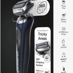 Braun 70-B1200s Series 7 Trocken-Nass Rasierer Dunkelblau