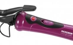 Severin LS 0670 Lockenstab Schwarz/violett
